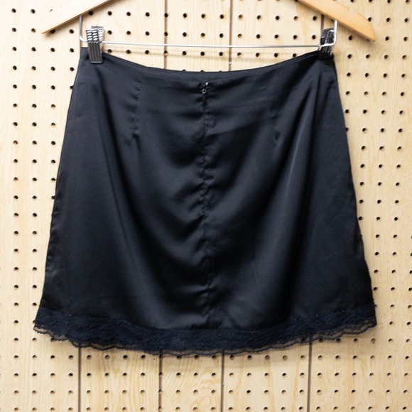 White Fox Later Tonight Mini Skirt in Black - Picture 3 of 5